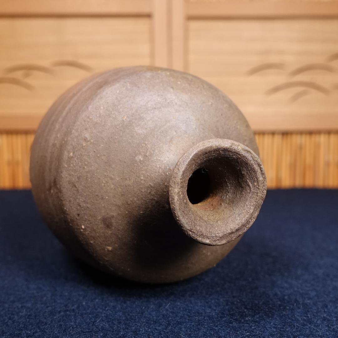 人間国宝 金重陶陽 三男 金重晃介 備前徳利 共箱