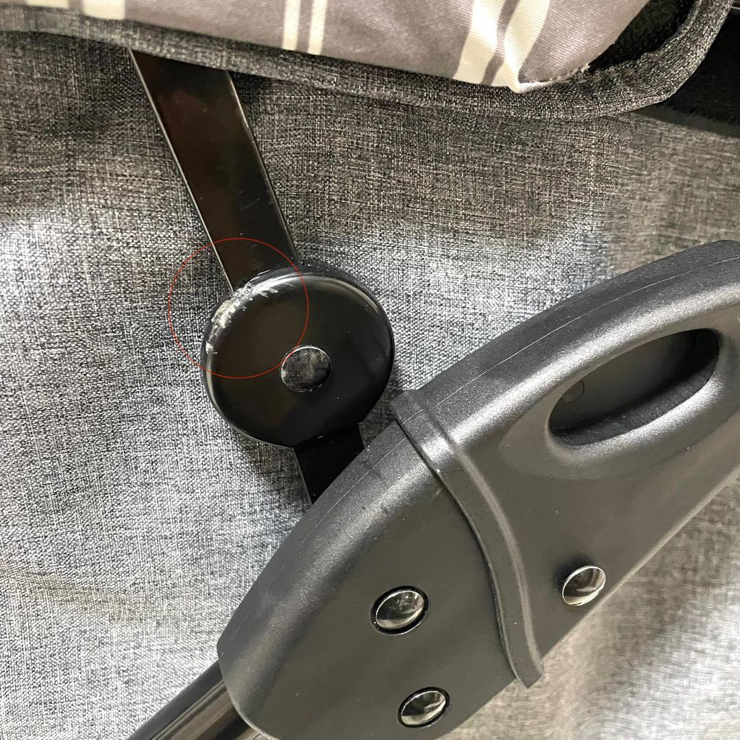 GEX わんわんカートスマートハンディ ストライプグレー