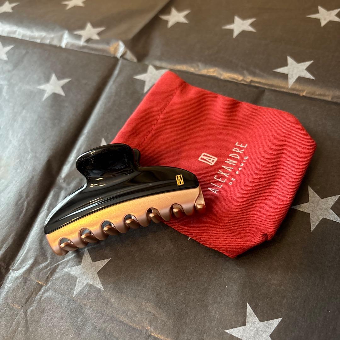 最終値下げ❗️アレクサンドルドゥパリ♡クリップ♡美品♡ブラック