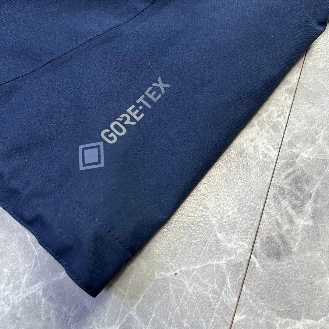 極美品　マムート　アヤコプロ　フーデッドジャケット　ゴアテックス　ネイビー　L