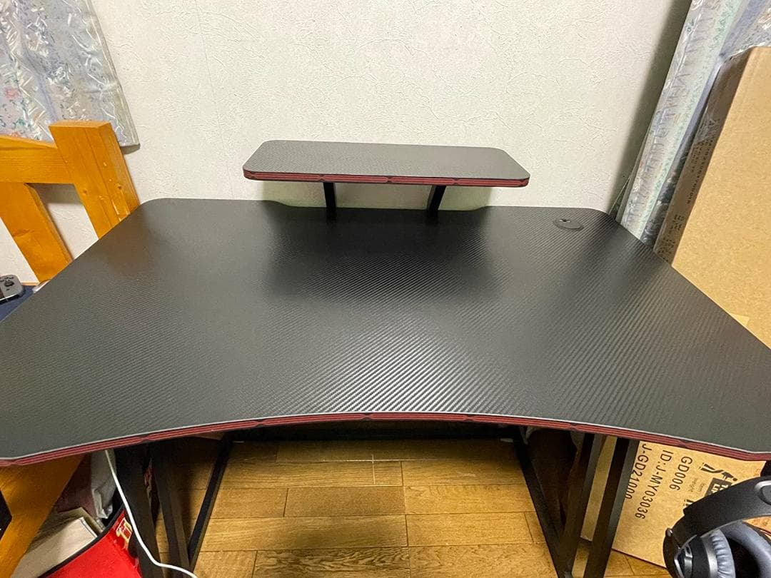 ゲーミング＆パソコンデスク モニター台付き