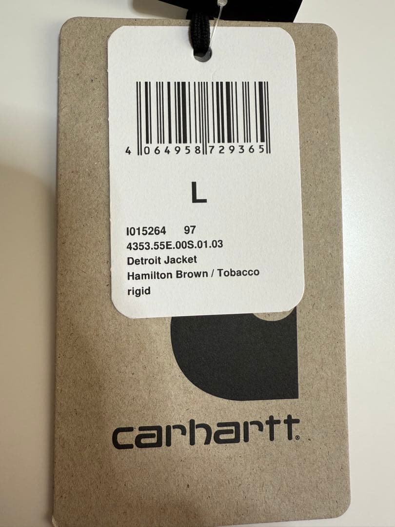 Carhartt WIP デトロイトジャケット ブラウン Lサイズ