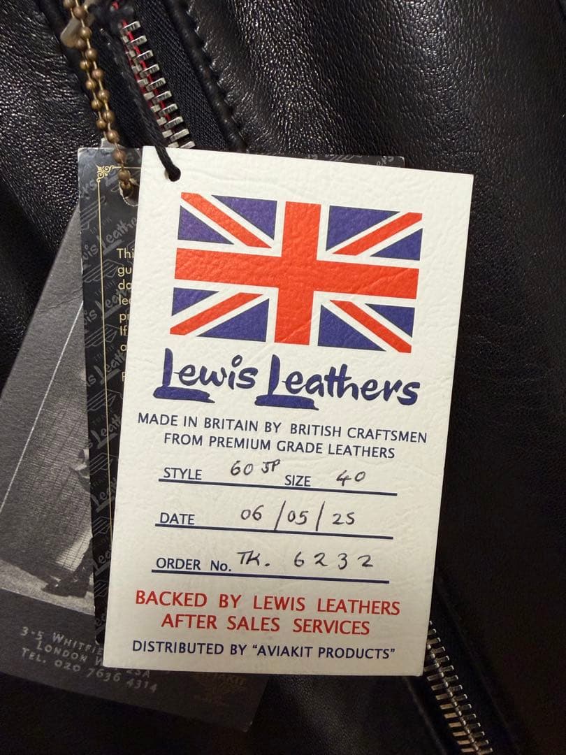 Lewis Leatherルイスレザー CORSAIR コルセア ライダース