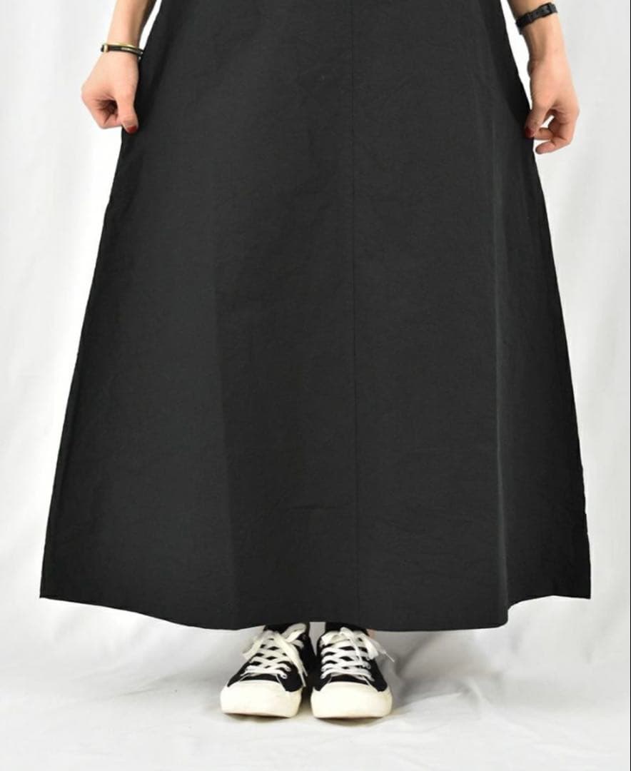 Sarahwear コットンリネンダンプサロペットジャンパースカート