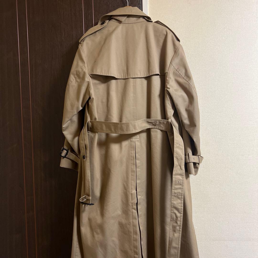 美品HYKE ハイク BIGFIT トレンチコート 2 ライナー付 ビッグ