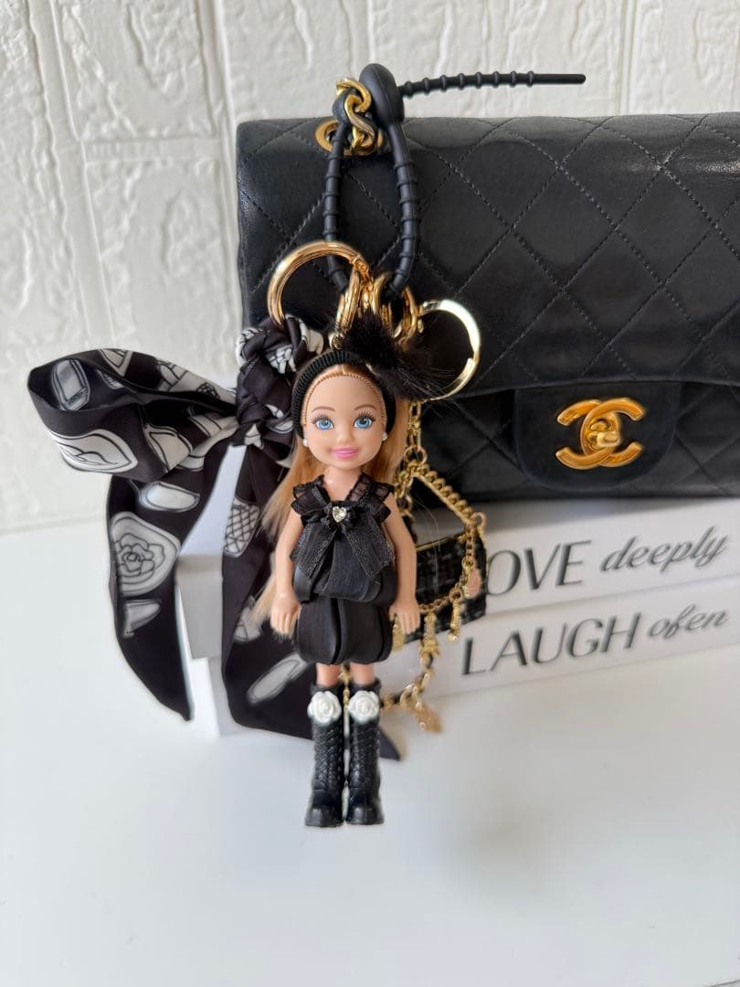 バービーバッグチャーム　ドールチャーム　キーホルダー　Barbie キーリング