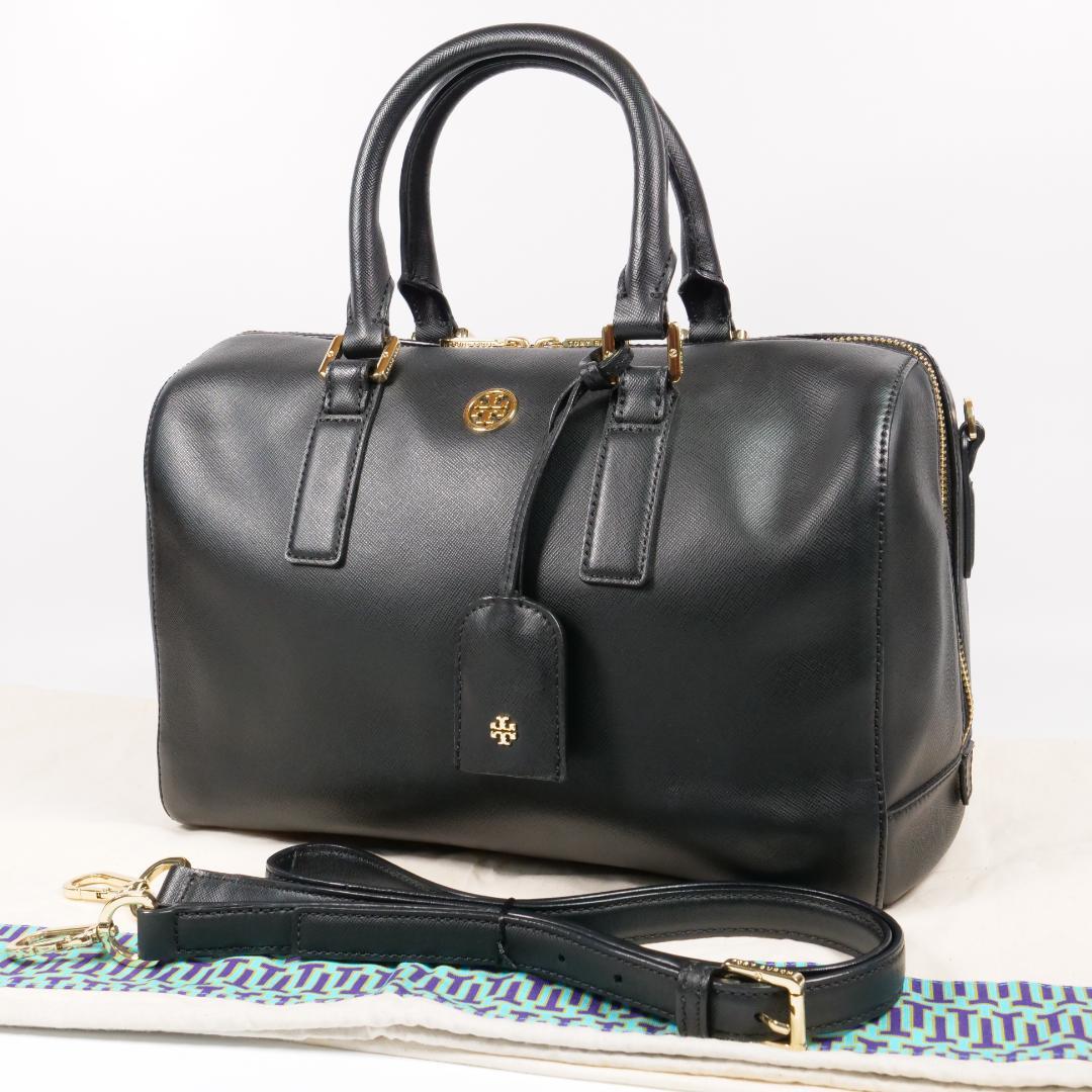 極美品✨Tory Burch ミニボストン ショルダーバッグ 2way レザー