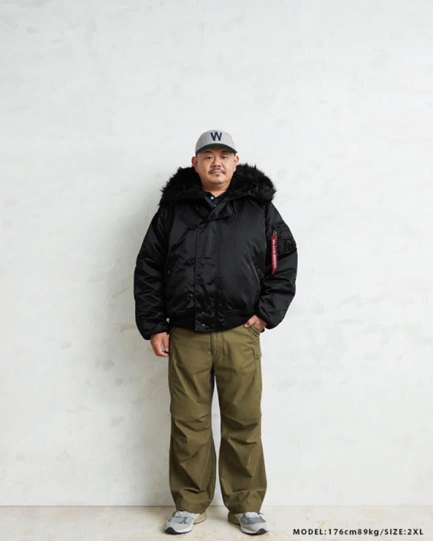 alpha WAIPER別注 VINTAGE N-2B フライトジャケット