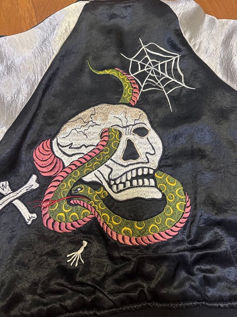 ドライボーンズ　スカジャン　リバーシブル