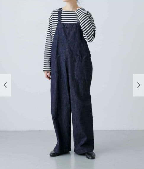 かぐれ バッククロスサロペット