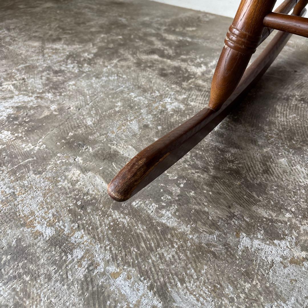 キツツキマーク　ロッキングチェア　飛騨産業　飛騨家具　椅子