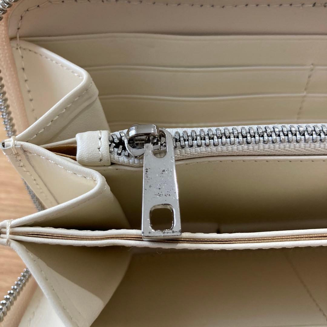 【値下げ】クロコダイル　長財布 白 ヒマラヤクロコダイル リアルレザー