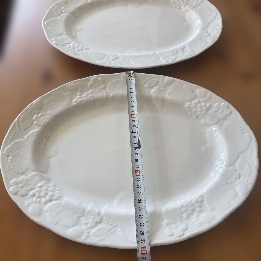ウエッジウッドディナープレート　　大皿２枚セット38.5CM
