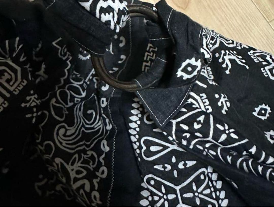 KAPITAL ガーゼ バンダナパッチワークpt TRANSITスナフキンBAG