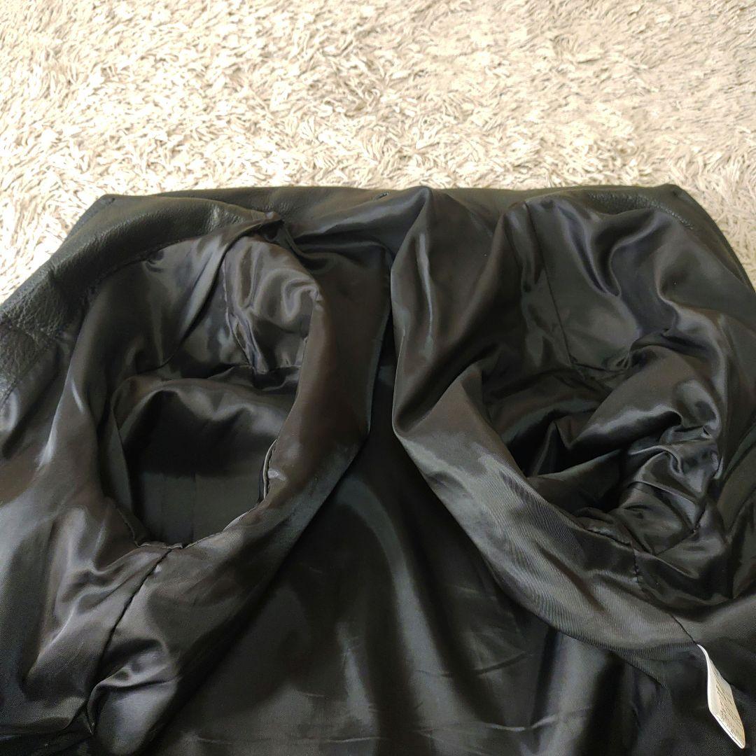 【牛革】Paul Smith　ポールスミス　レザージャケット　ブラック　メンズ