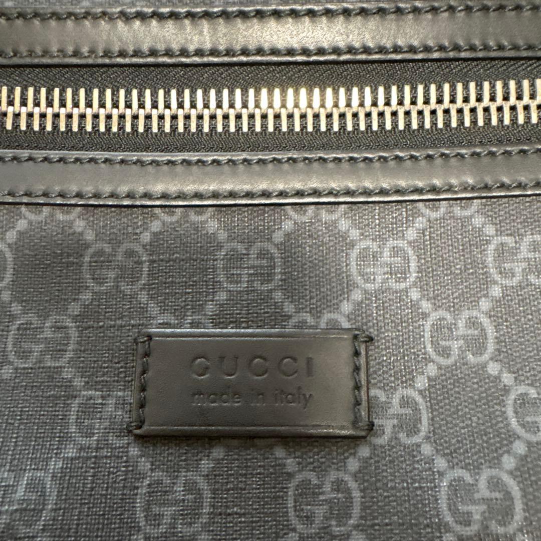 GUCCI GGスプリームボディバッグ ブラック 美品 正規品