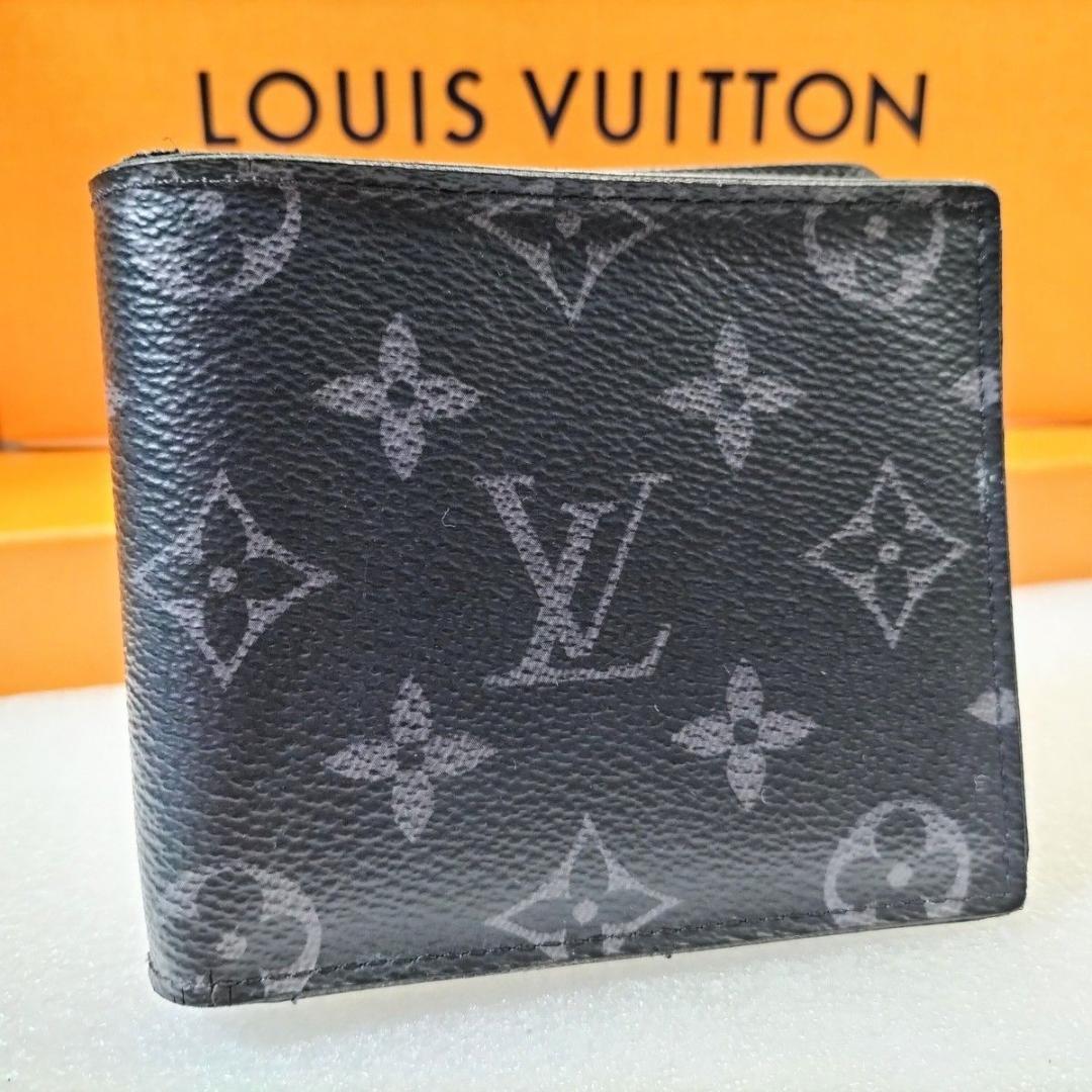 モノグラム エクリプス ポルトフォイユ マルコ 二つ折り財布 ルイヴィトン