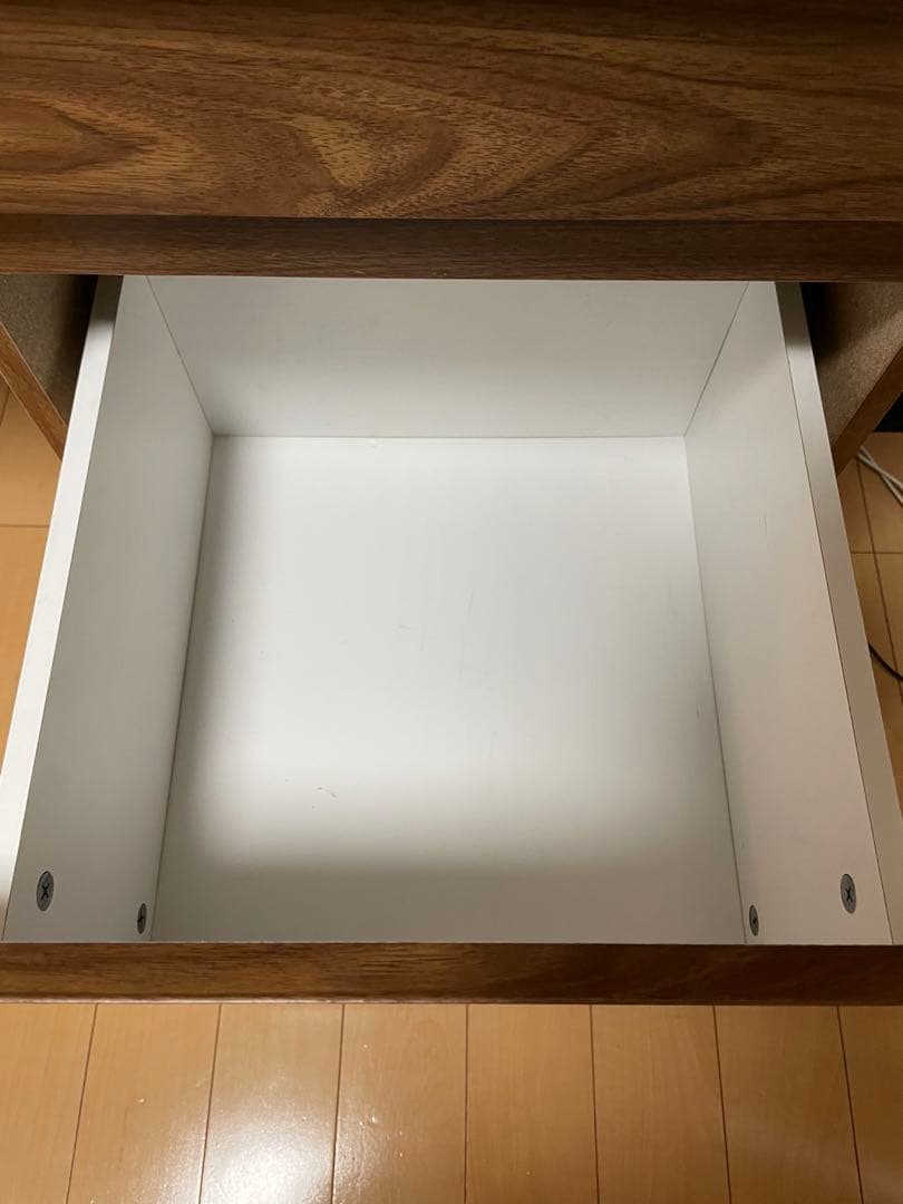 ブラウン木製デスク 勉強机