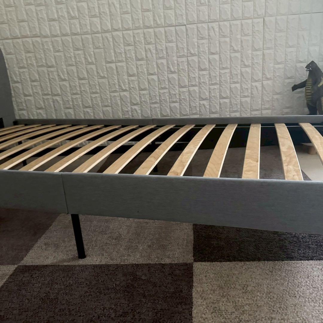 地域限定配送無料✨IKEA シングルベッド　美品　一人暮らし