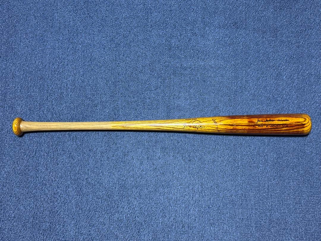 希少品 ジュン・イシイ製 硬式用圧縮バット 王貞治選手使用モデル