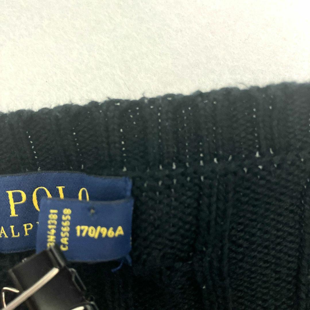 POLO RALPH LAUREN　ケーブルニット LG　170/96A 紺