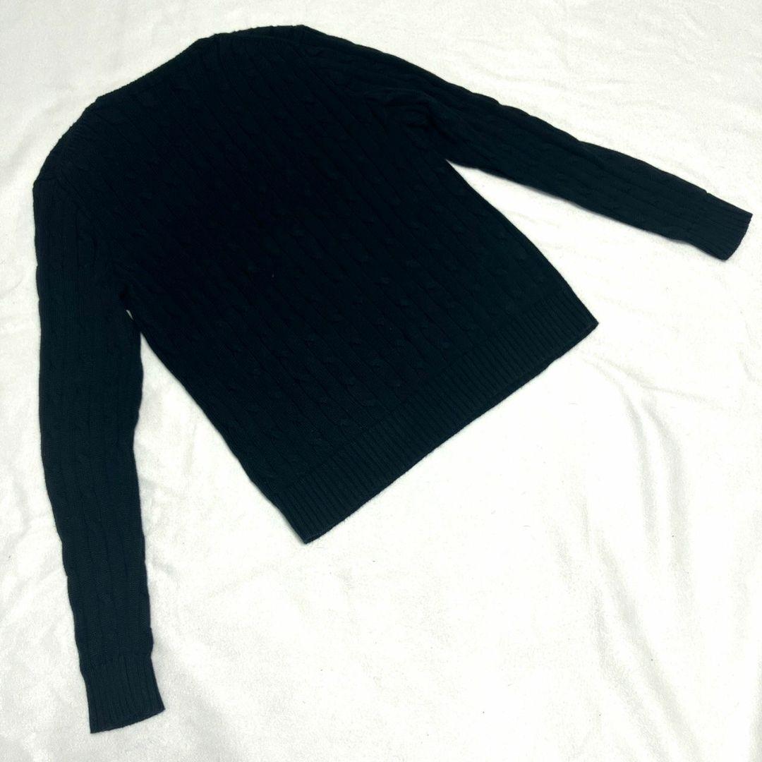 POLO RALPH LAUREN　ケーブルニット LG　170/96A 紺