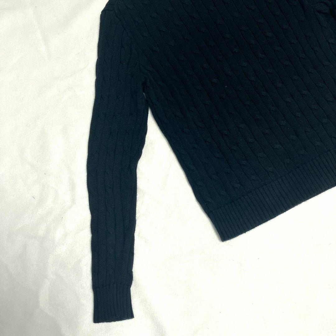 POLO RALPH LAUREN　ケーブルニット LG　170/96A 紺