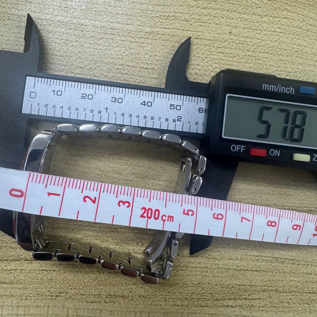 CELINE セリーヌ レクタンギュラー レディース シェル文字盤 腕時計