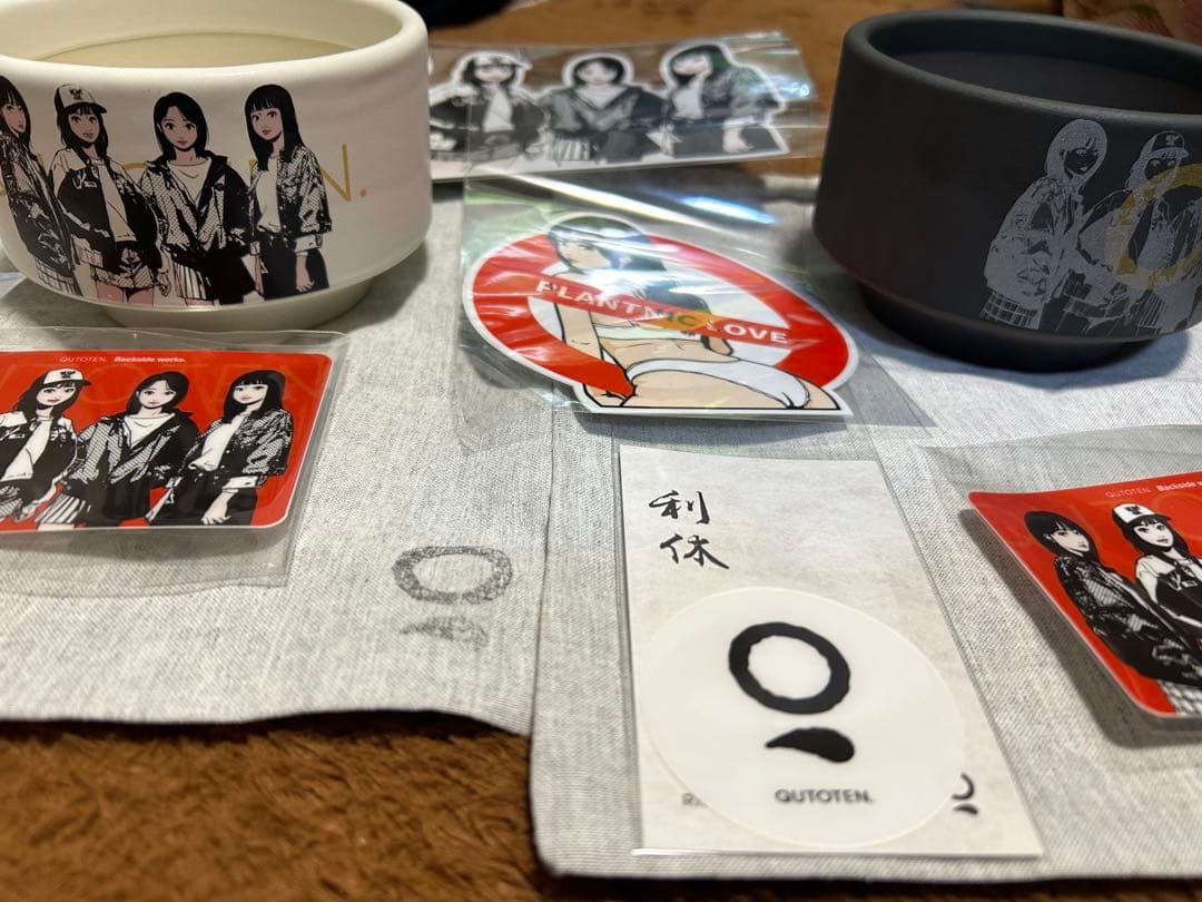 【鉢2個セット】backsideworks 利休 qutotenコラボ鉢 セット