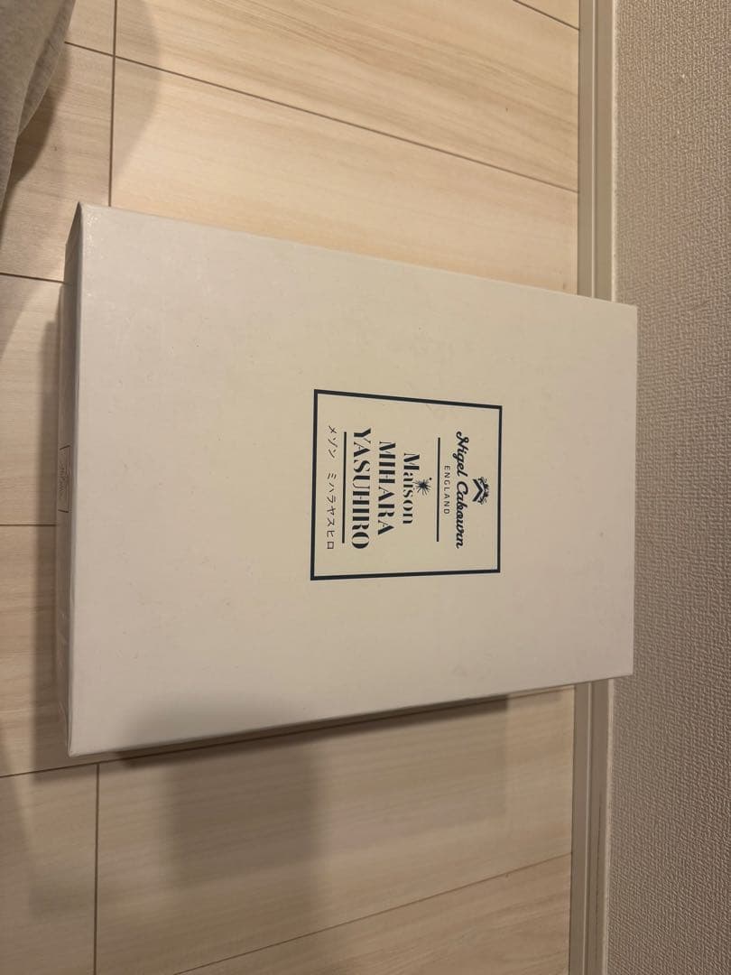 【値下げ】ミハラヤスヒロ×ナイジェルケーボン/デニム フリンジスニーカー