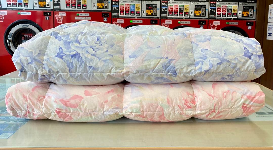 【丸八真綿】　肌掛け羽毛布団　シングルサイズ２枚　羽毛布団ペア