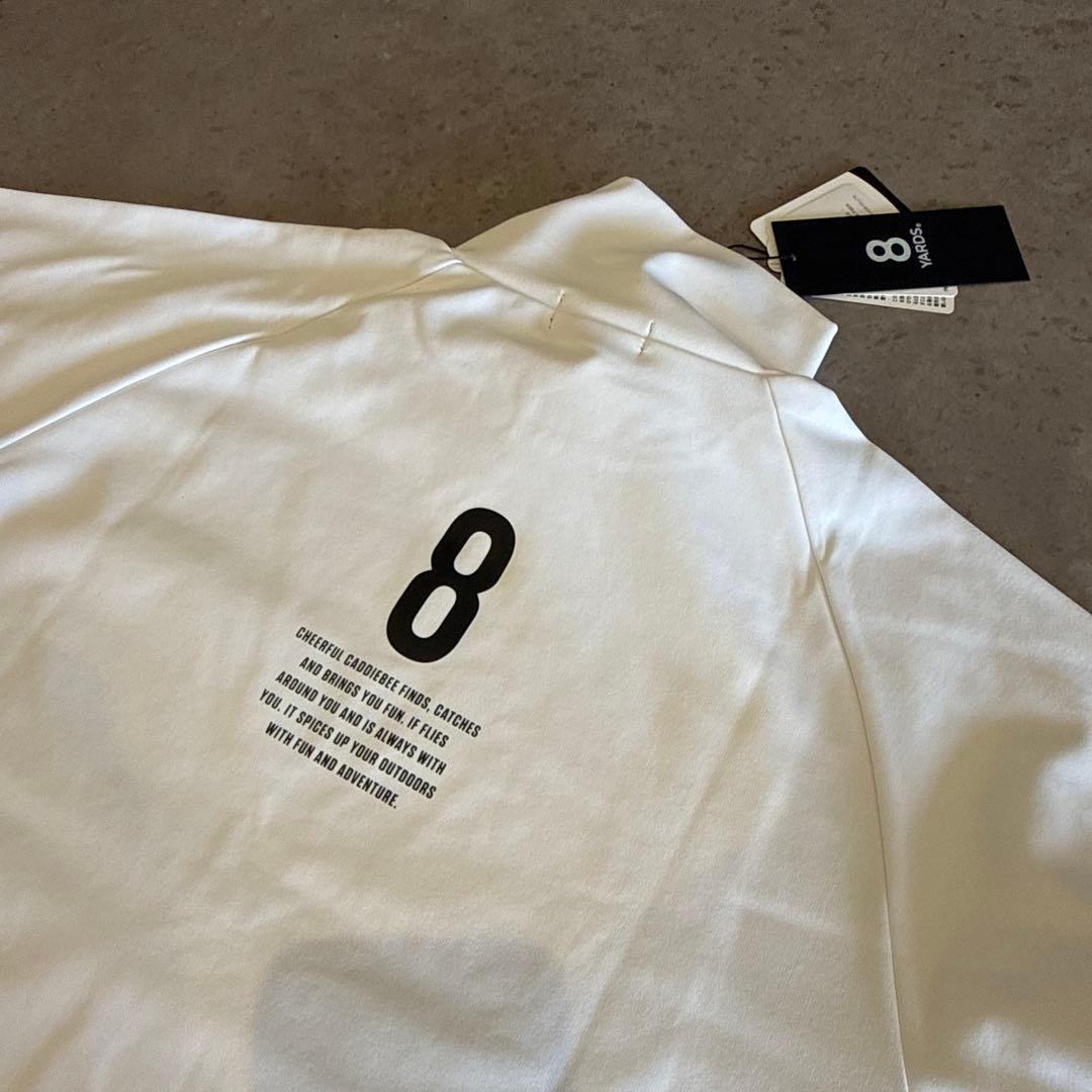 ハチヤーズ ホワイトハイネックシャツ