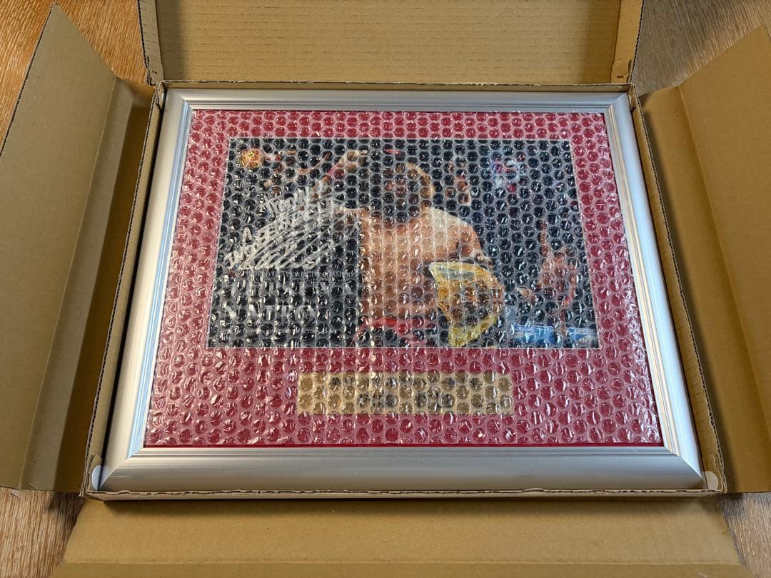 内藤哲也 サイン入り フォトフレーム 2024年1月4日 IWGP世界ヘビー級