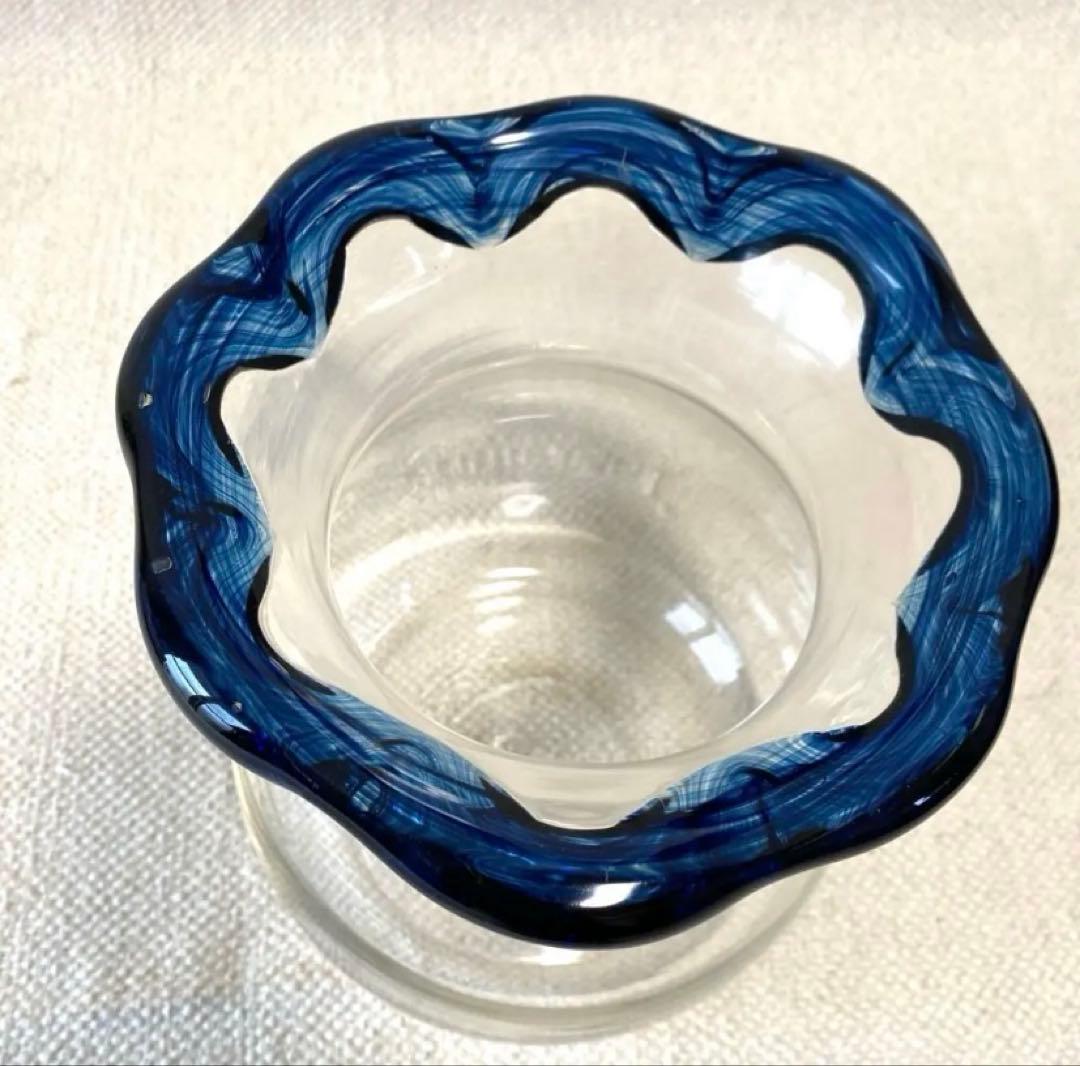 【最終価格】KITAICHI ガラス金魚鉢大 メダカ飼育鉢 厚手透明吹ガラス