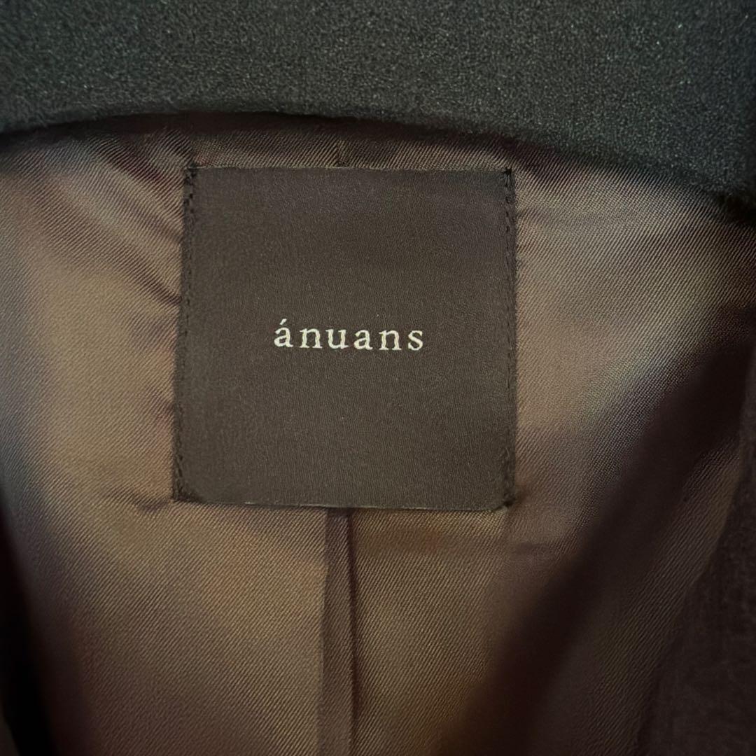 anuans アニュアンス　ウールロングトレンチコート