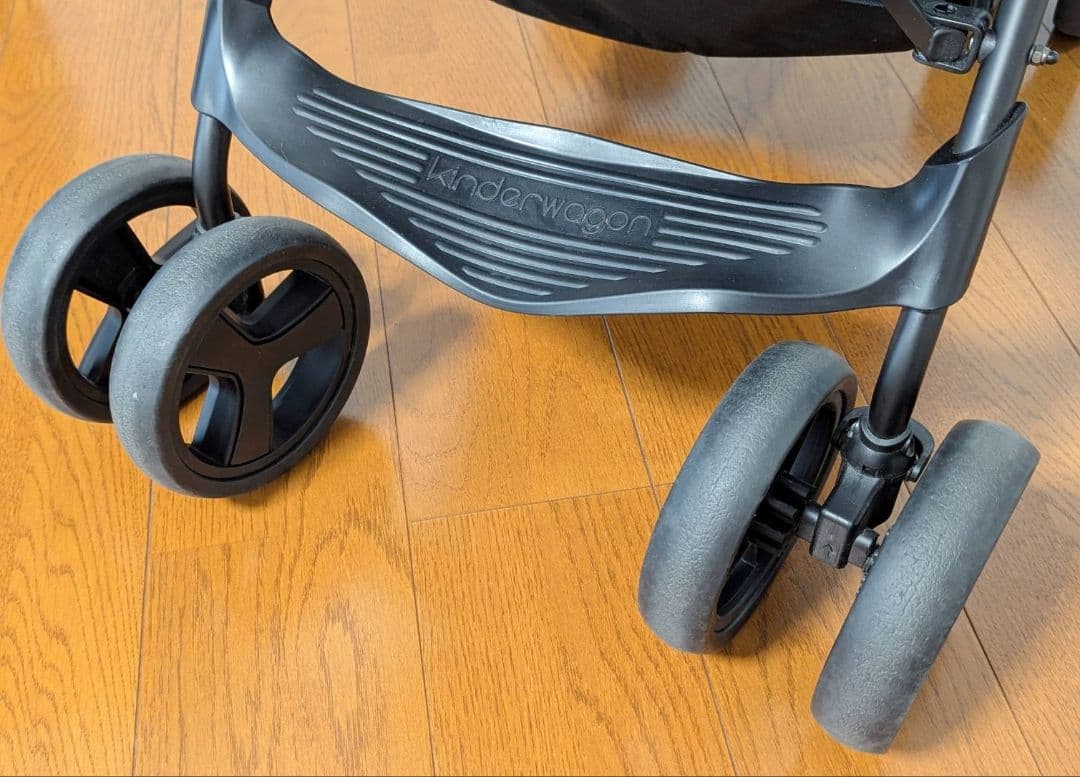 日本育児 キンダーワゴン DUOシティHOP 二人乗りベビーカー