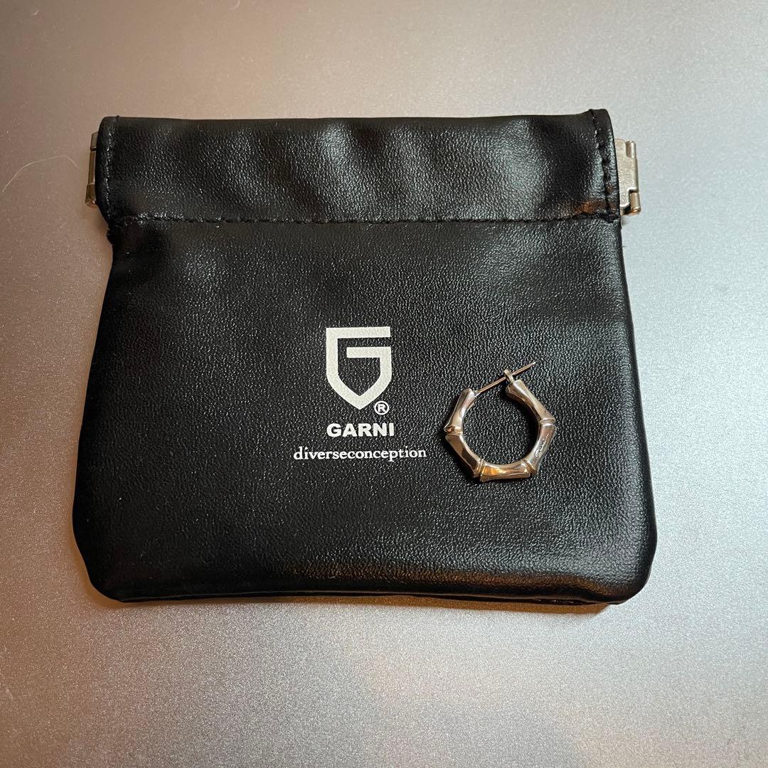シルバー フープピアス GARNI