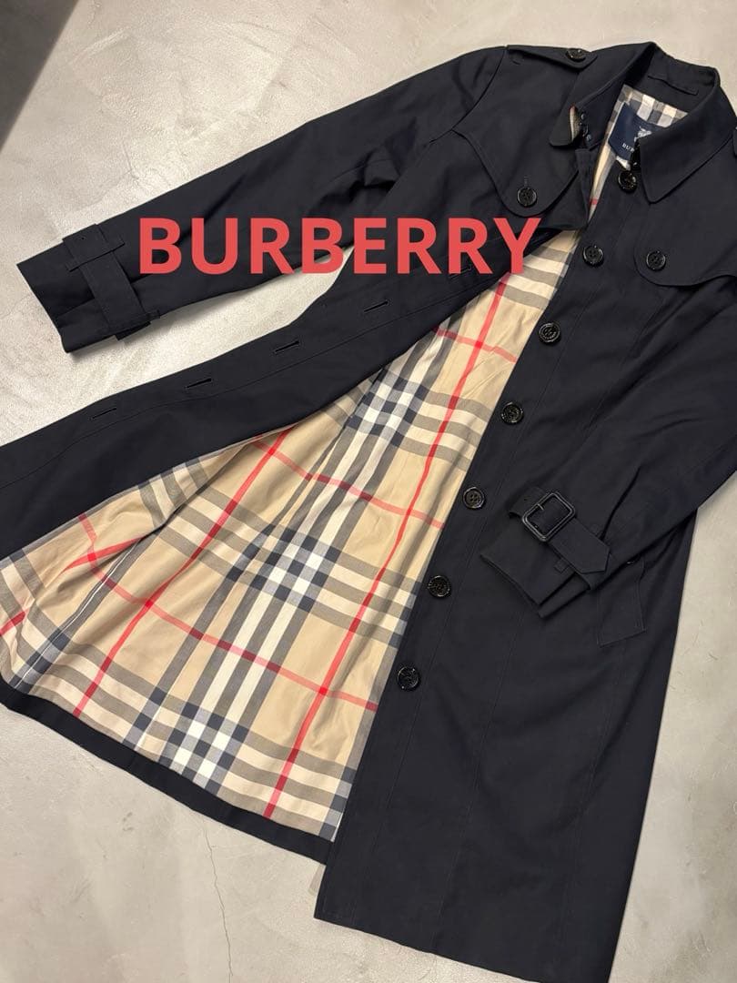 バーバリー ブラック　トレンチコート