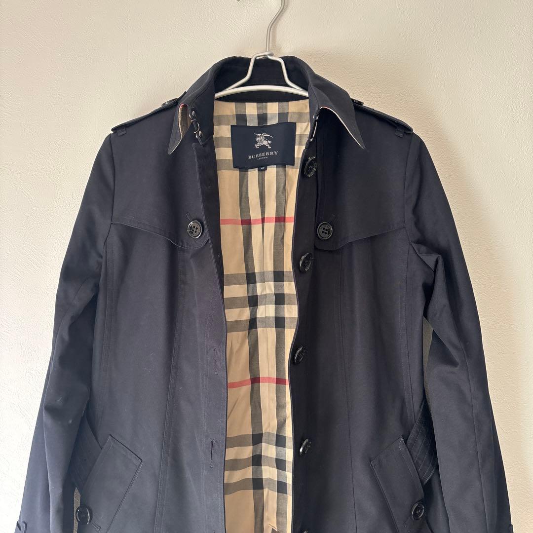 バーバリー ブラック　トレンチコート