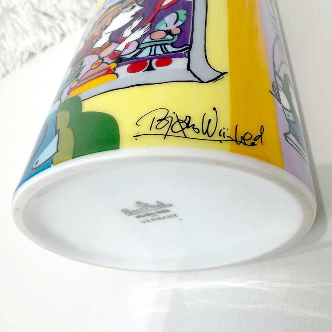 希少 ローゼンタール ビョルン・ウィンブラッド 花瓶 スタジオライン ドイツ製