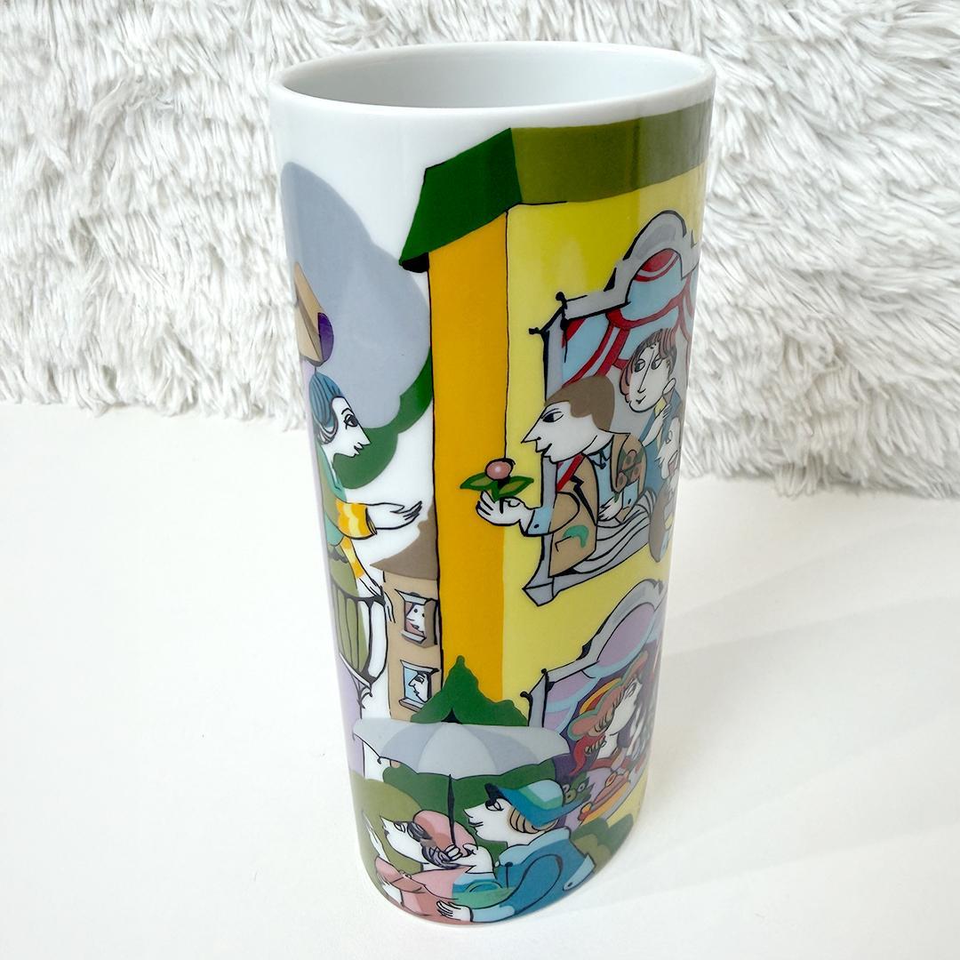 希少 ローゼンタール ビョルン・ウィンブラッド 花瓶 スタジオライン ドイツ製