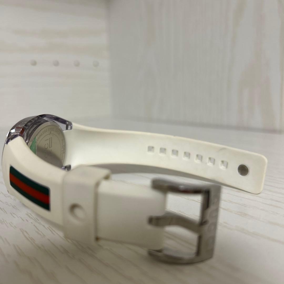 GUCCI 腕時計 クォーツ ホワイト