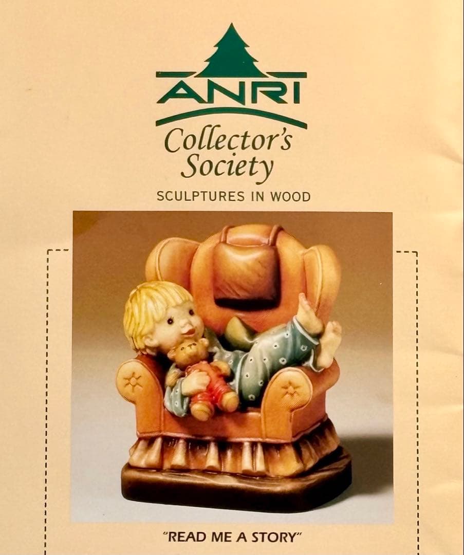 アンリ人形　ANRI サラ・ケイ　11㎝　　　【Read Me A Story】