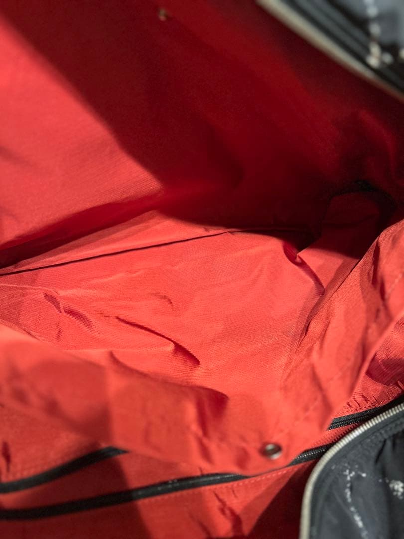 【CHANEL 】シャネル 旧トラベルライン ボストンバッグ ブラック