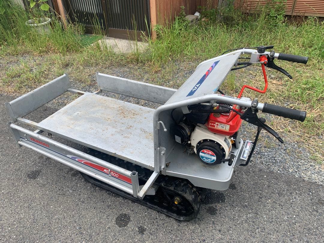 ヤンマー　ＭＣＧ800 クローラー運搬車　200kg積み　エンジン ＯＨＶ，