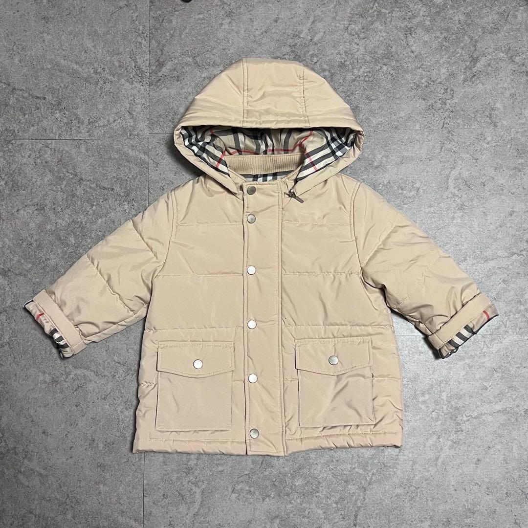 極美品✨BURBERRY LONDON 中綿コート　2Y ダウン 90cm