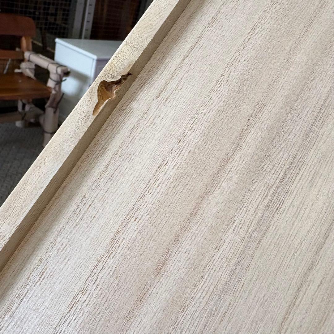 訳あり品！【137】フレンチ調ホワイトチェスト三段四つ引き木製収納家具姫系タンス