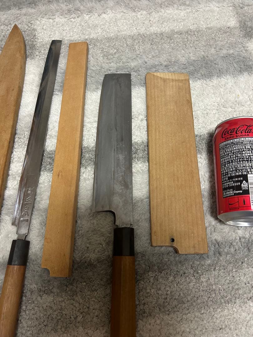 料理人使用後高級包丁