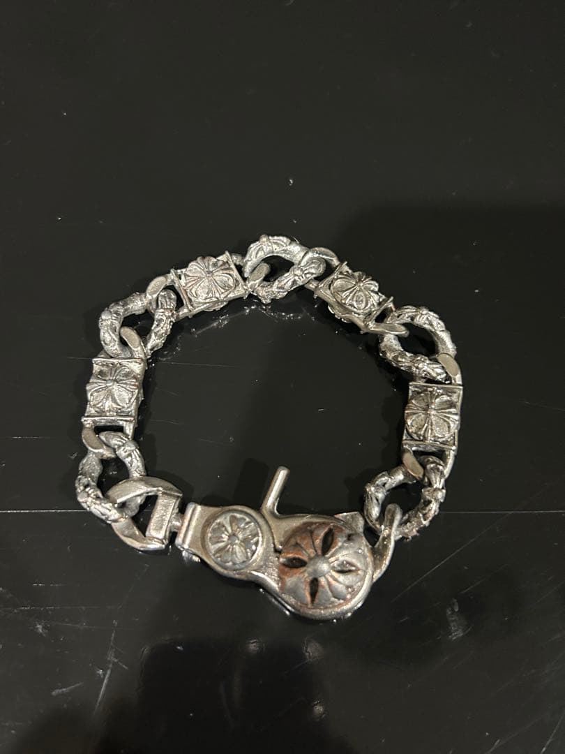 シルバークロスブレスレット