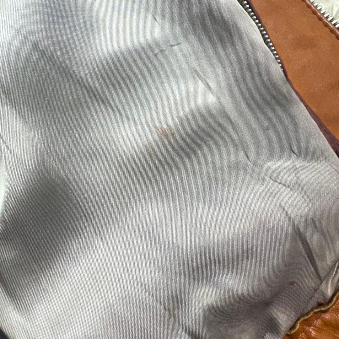 70s後半 Schott ヴィンテージ レザージャケット 42 TALON ボア